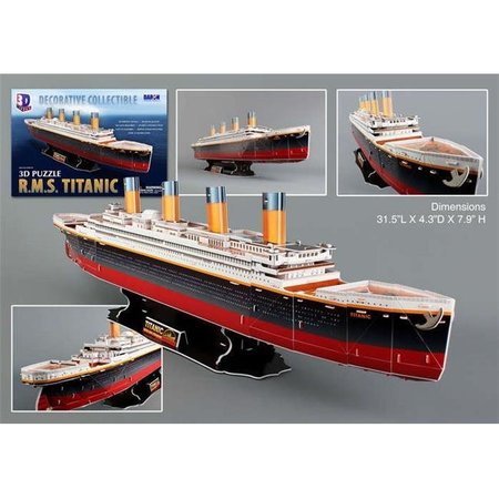 3D PUZZLES 3D Puzzles CF4011H Titanic 3D Puzzle - 113 Pieces CF4011H
